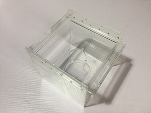 有机玻璃食品盒的制作方式